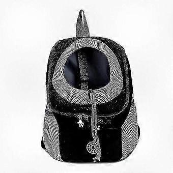 Portable Travel Pet Carrier Backpack for Small Dogs & Puppies with Mesh Ventilation & Shoulder Straps 26-27