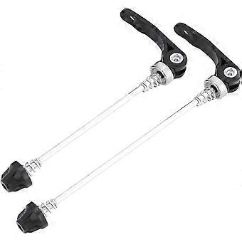2pcs Brochettes De Vélo, Ultralight Alliage Dégagement Rapide Brochette Set Vélo Pièces De Rechange Pièces De Rechange Accessoire pour Vélo De Route VTT Vélo