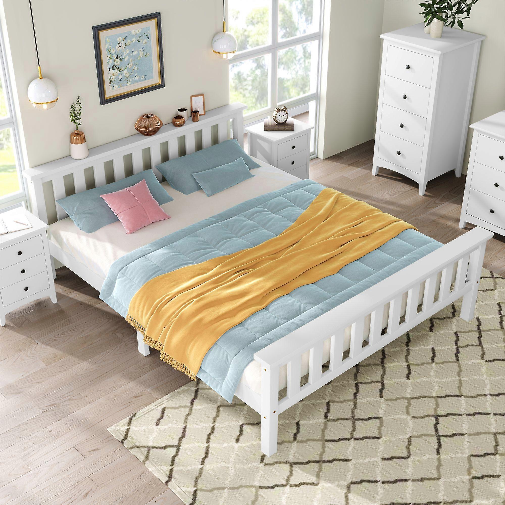 Double Bed Wooden Bed Solid Wood Kids
