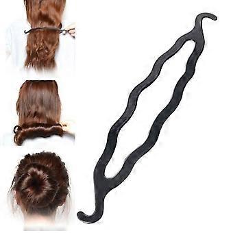Zodaca Magic Roller Curler Braiding Hair Bun Maker Hair Styling Accessory Clip Tool Crochet Bun Maker For Women Fashion