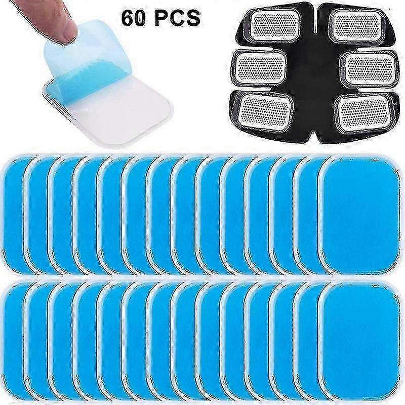 60pcs Gel Replacement Pads, Electrodes Gel Replacement Pads
