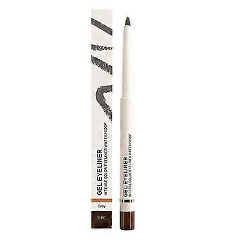 3pcs Eyeliner Pencil, Gray Matte Waterproof Smooth Glide Easy to Use Eye Cosmetic Tool high quality