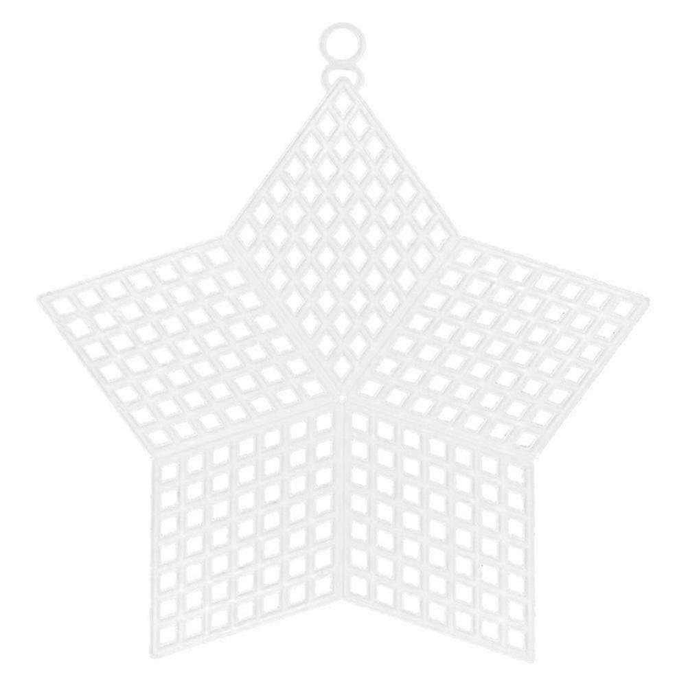10Pcs Plastic Canvas Set, DIY Bag Sewing Mesh Sheets