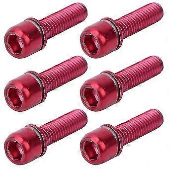M5x18mm Boulon de vis de tige de vélo avec entretoise en acier Pièces de guidon de direction de vélo Zekai
