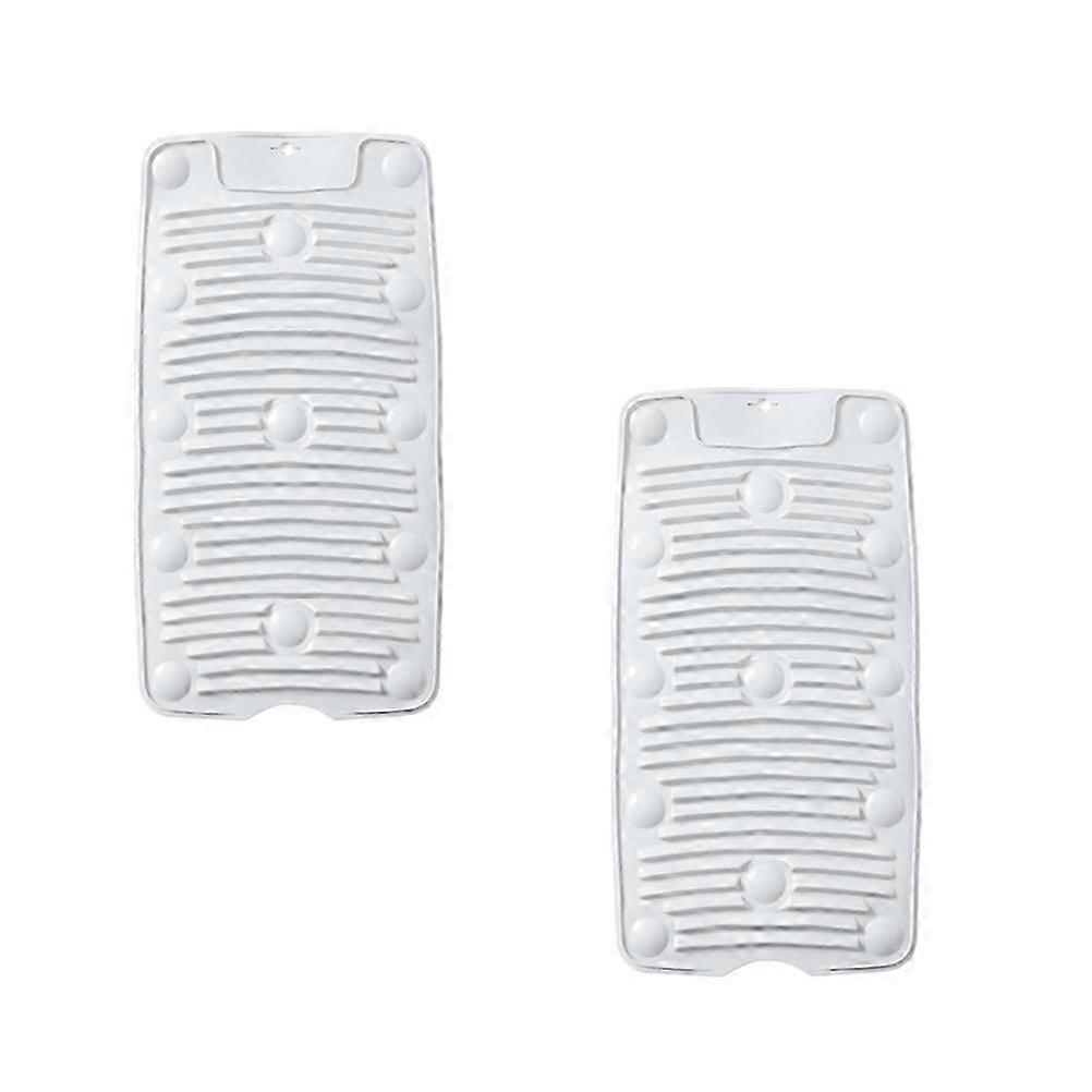 Practical Portable Washboard for Laundry 4Pcs Grey Household Tool