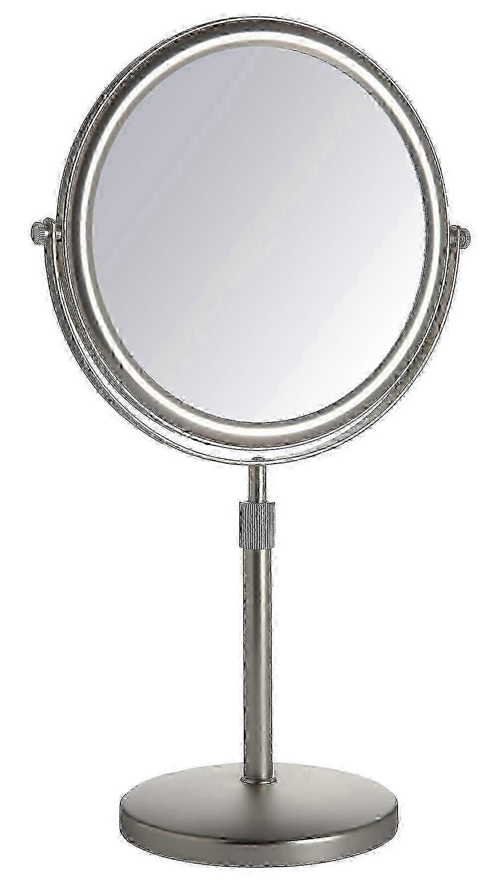 Vanity Mirror 5X Magnification Adjustable Stand Mirror