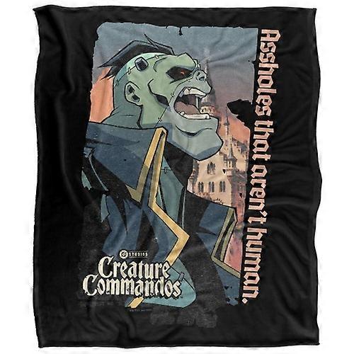 Creature Commandos Eric Frankenstein Blanket