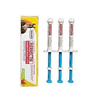 3pcs Apple Flavored Horse Cream, Mild Formula, Deworming, Regulating Balance, Non-irritating Horse Wormers