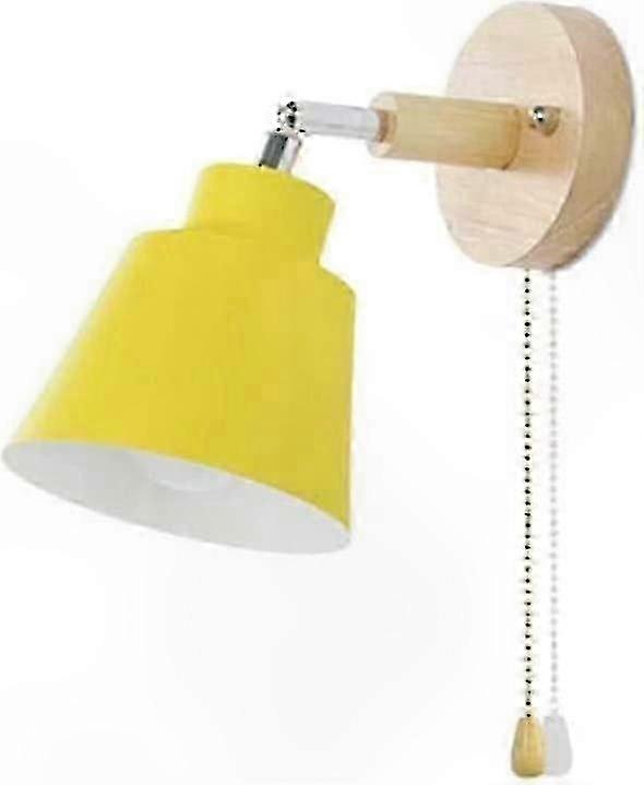 E27 Pull Cord Switch Wall Lights compatible with Bedroom Use