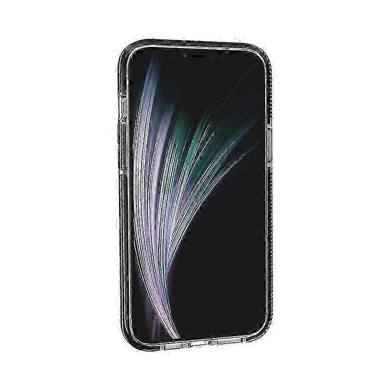 compatible with Iphone 12 Mini Shockproof Diamond Texture Tpu Protective Case(black)