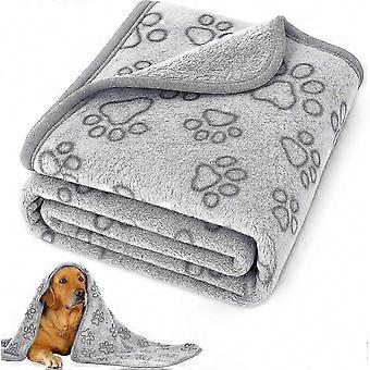 42" x 30" Dog Blanket, Soft Washable Pet Blanket for Medium and Small Dogs, Cats, and Puppies
