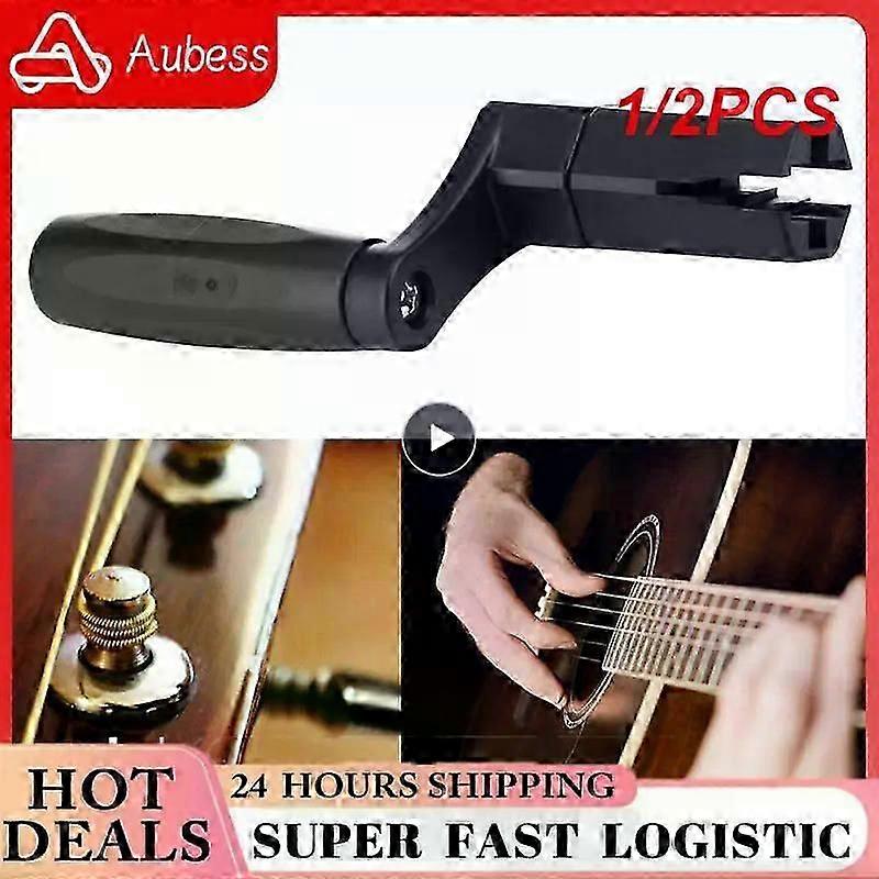 1/2PCS Guitar Enthusiasts Bridge Pin Puller Drill Versatile And Efficient Time-saving Automatic Luthier Tool Ergonomic