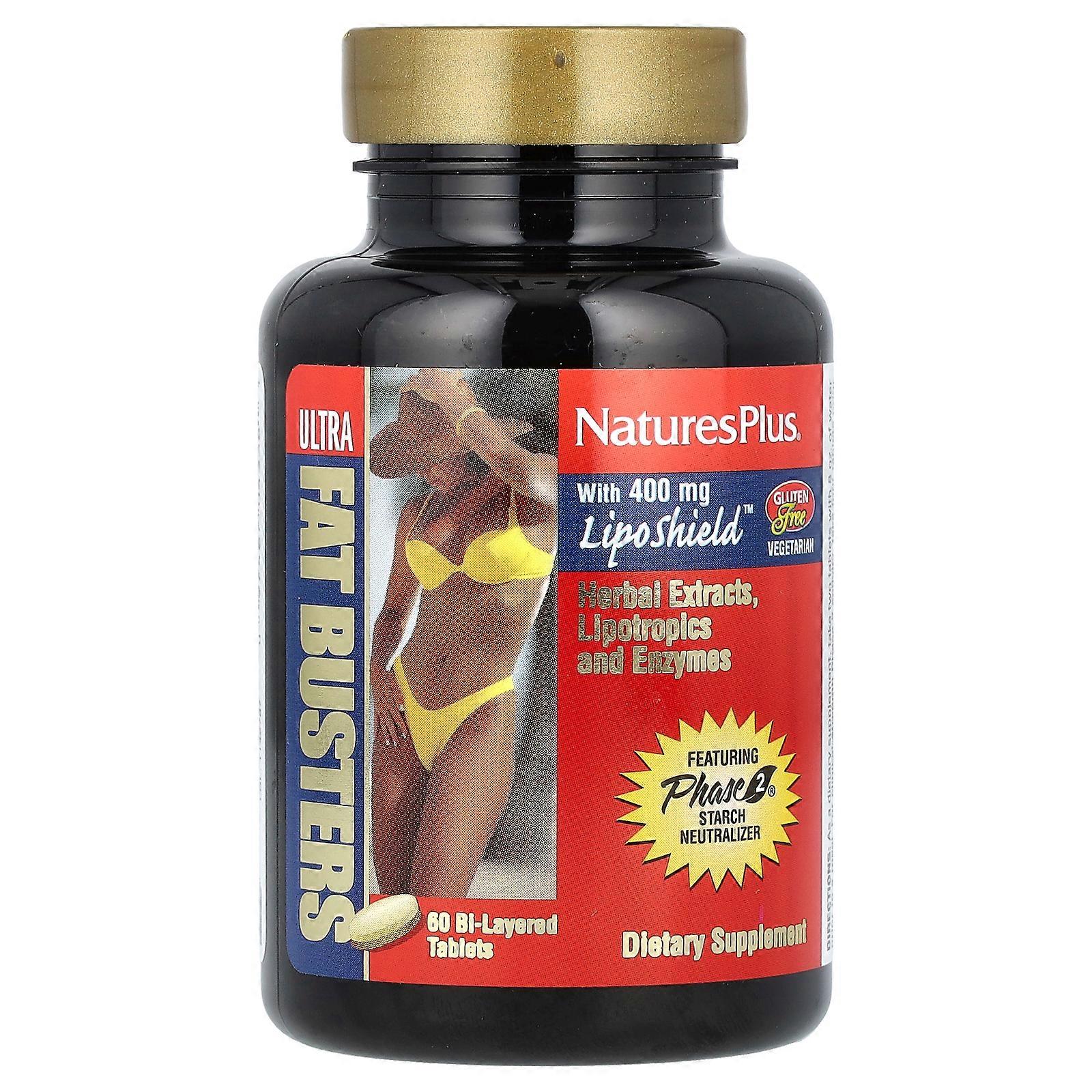 NaturesPlus, Ultra Fat Busters, 60 Bi-Layered Tablets