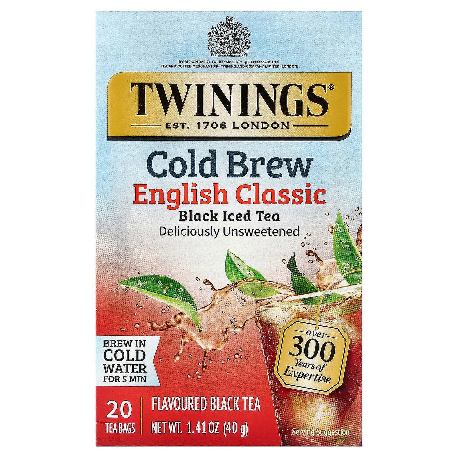 Twinings, Cold Brewed Iced Tea, Unsweetened