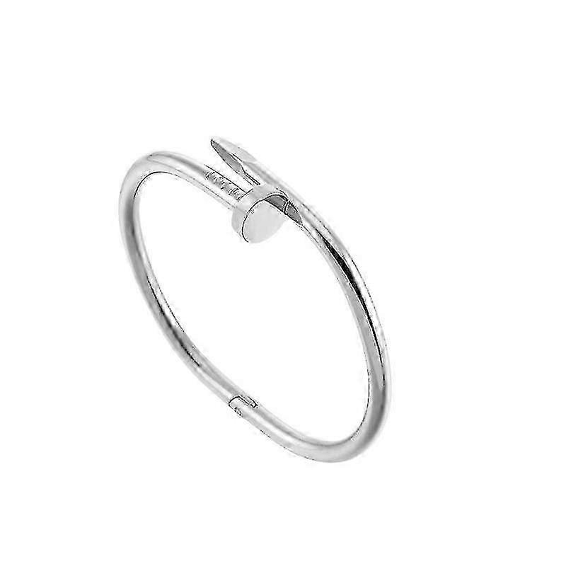 Nail Bracelet Diamond Simple Personalized Open Bracelet
