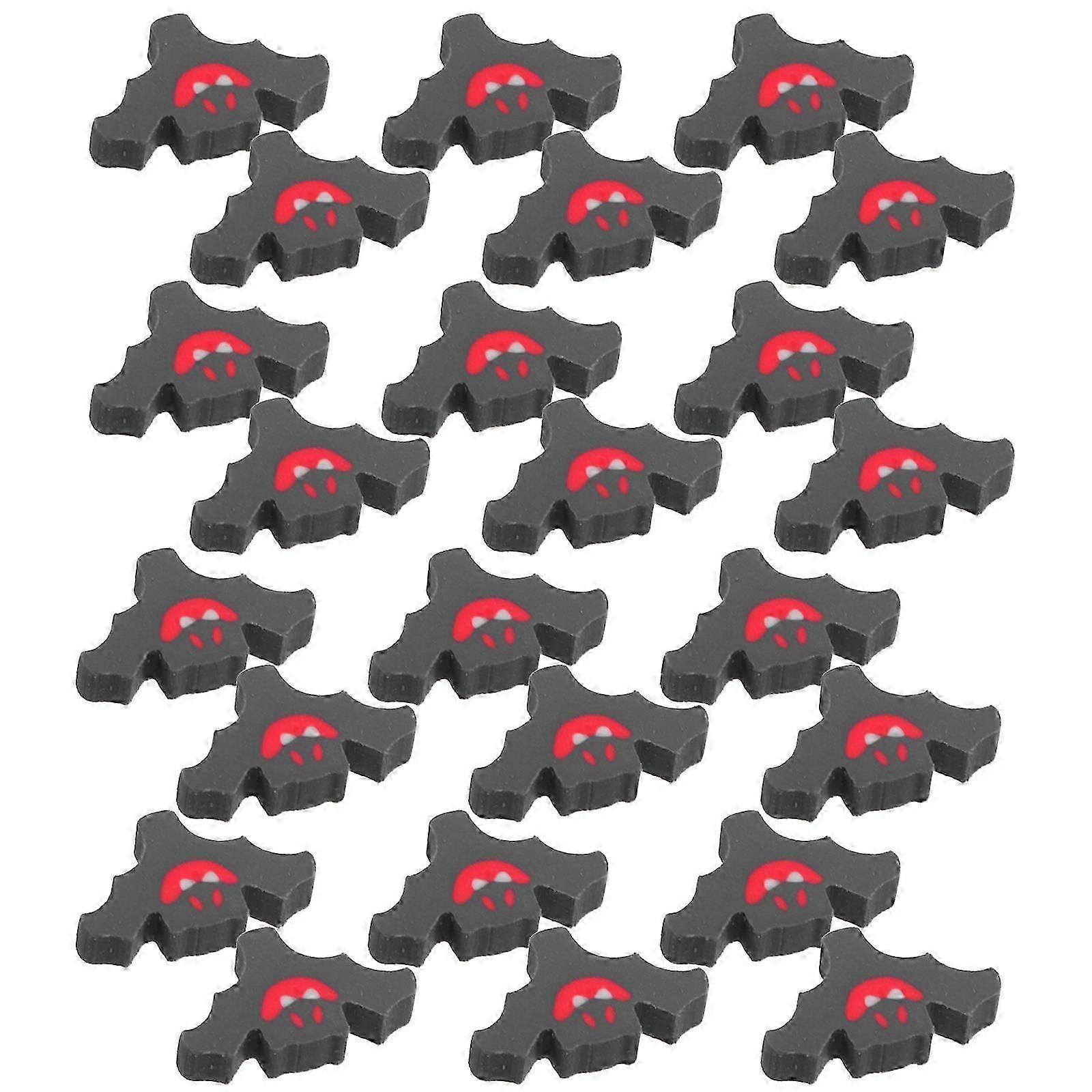 Halloween Rubber Erasers Bat Design 100Pcs for Classroom Use