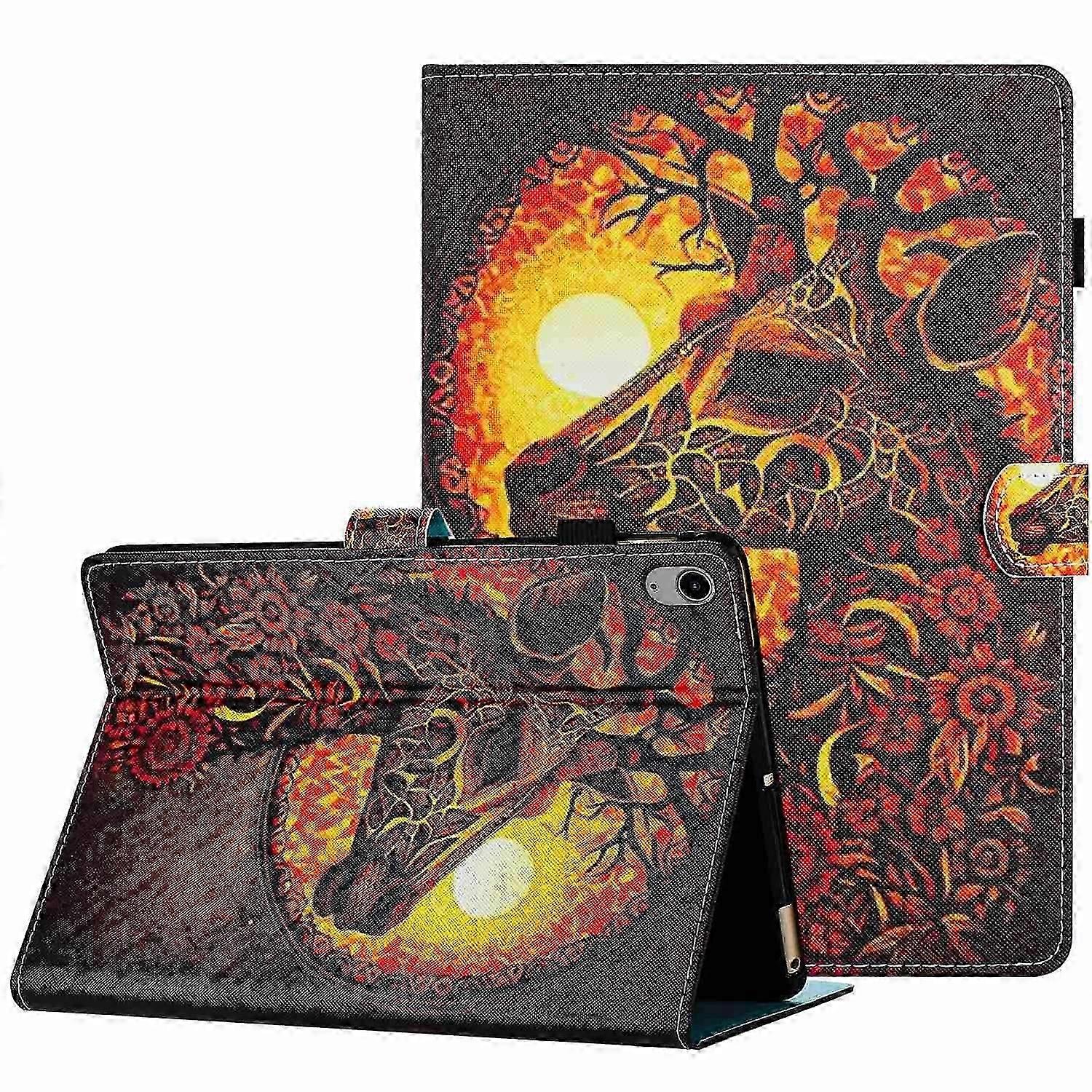 Smart Patterned Leather Tablet Cover