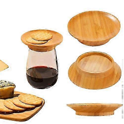 Elevated Wooden Wine & Snack Topper