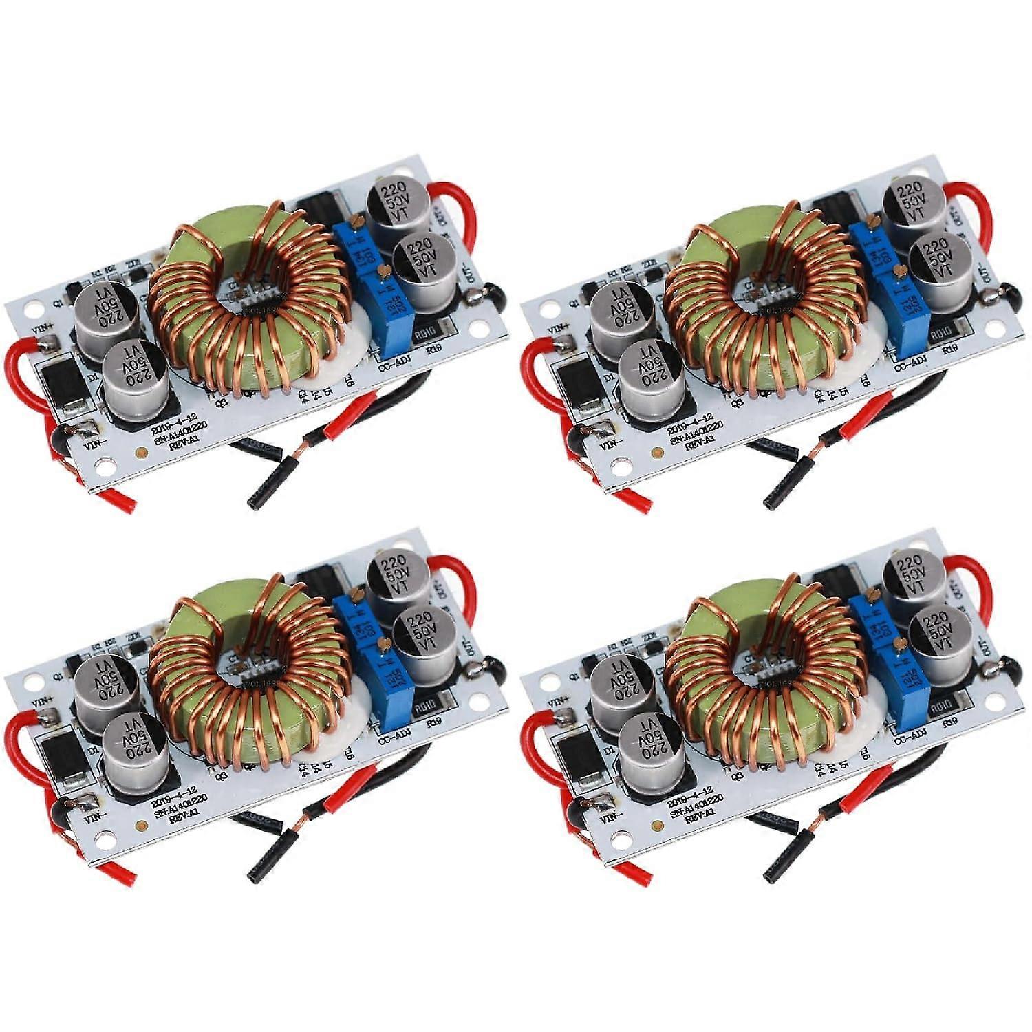 4-Pack 250W DC-DC Boost Converter, Constant Voltage/Current