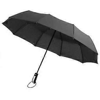 Automatic Windproof Folding Umbrella for Men Green – Compact Travel Design with UV and Rain Protection