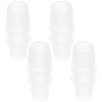 Conector de manguera de plástico para acuario, compatible con bomba de aire y filtro (kit de 4 piezas)