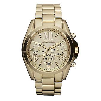 Mkors Bradshaw Quartz Analog Women Watch with Stainless Steel Bracelet In Gold-Plated MK5605