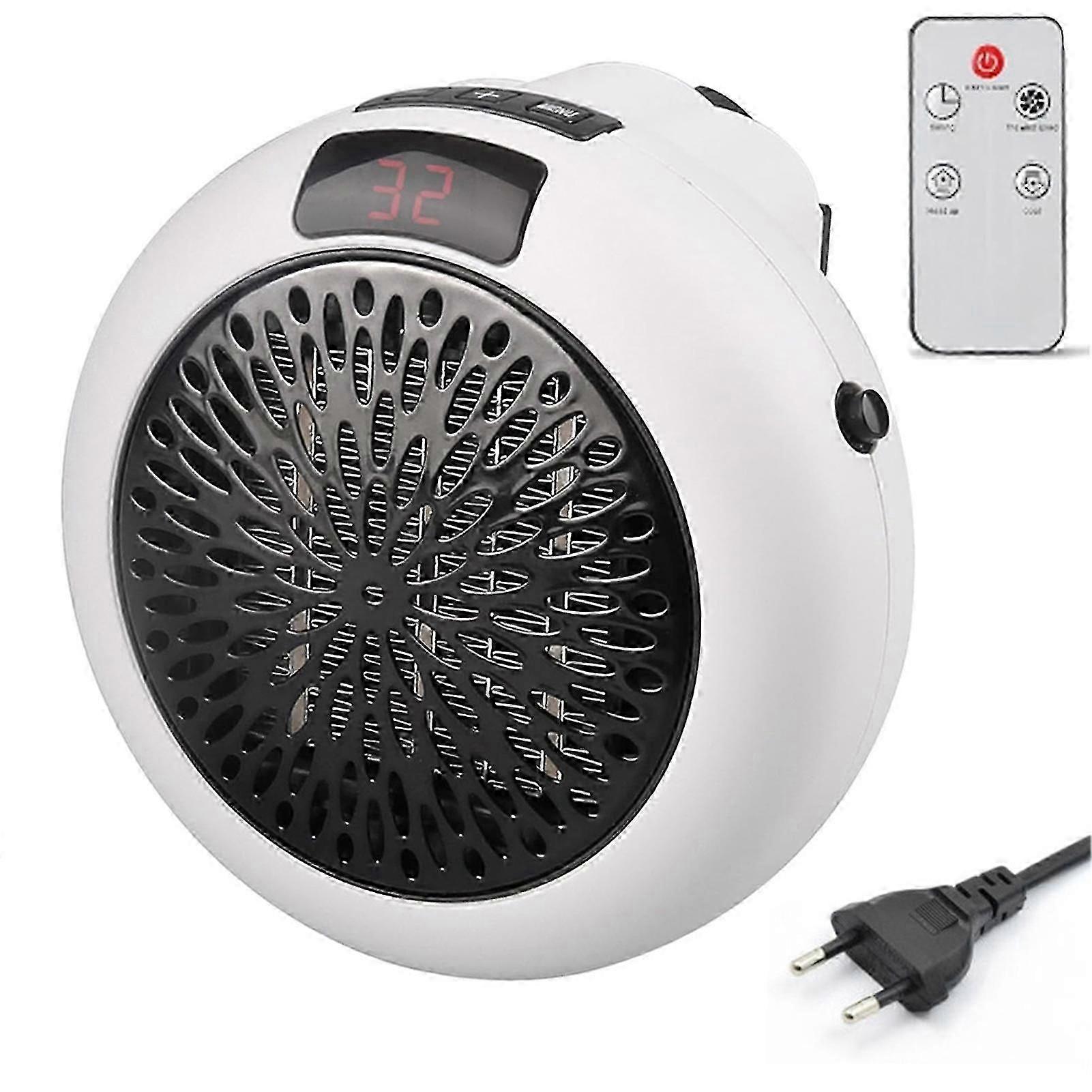 Round Wall-Mounted Heater Fast Silent