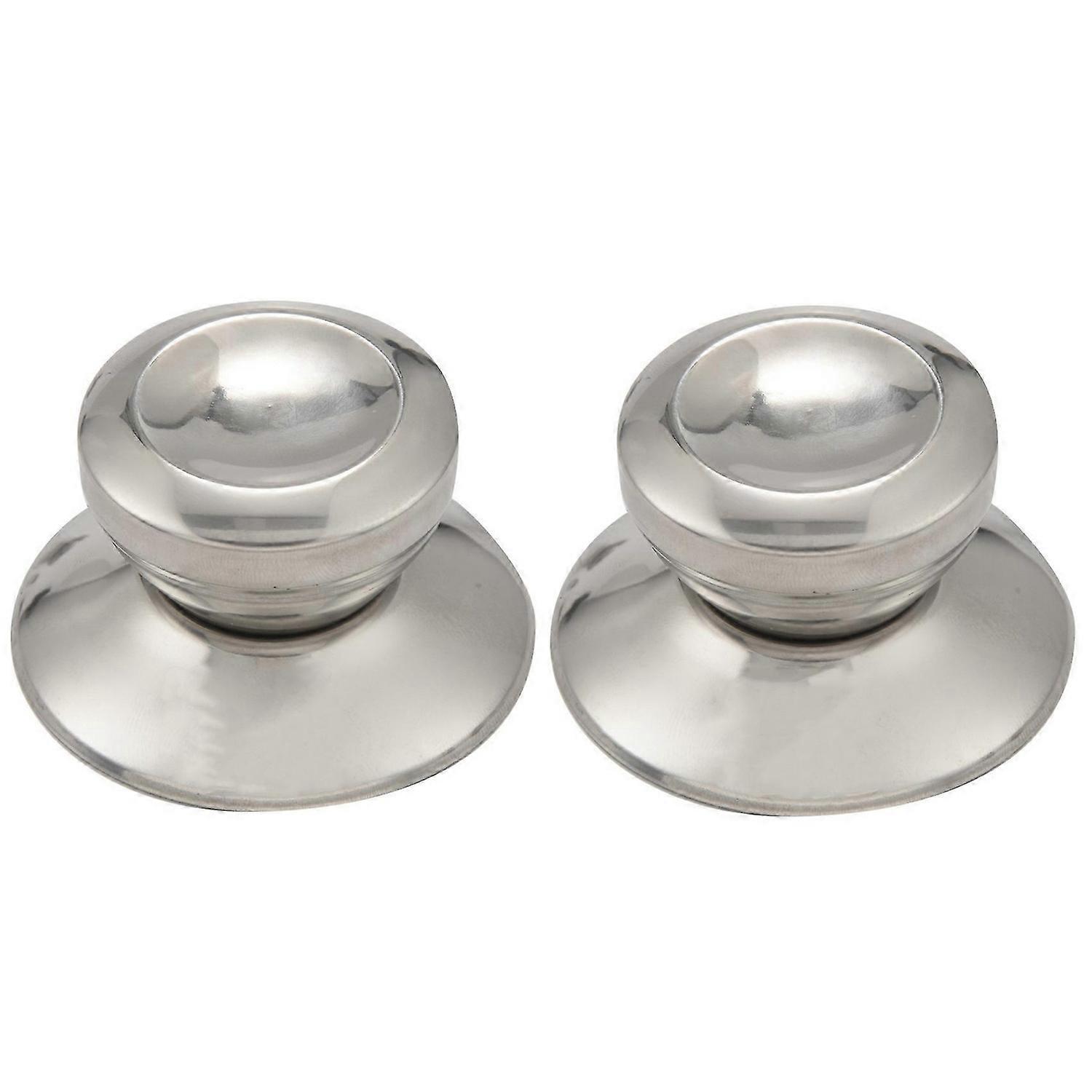 2Pcs Pot Lid Knobs Pot Lid Cover Knob Handle Universal Kitchen Cookware Lid Replacement