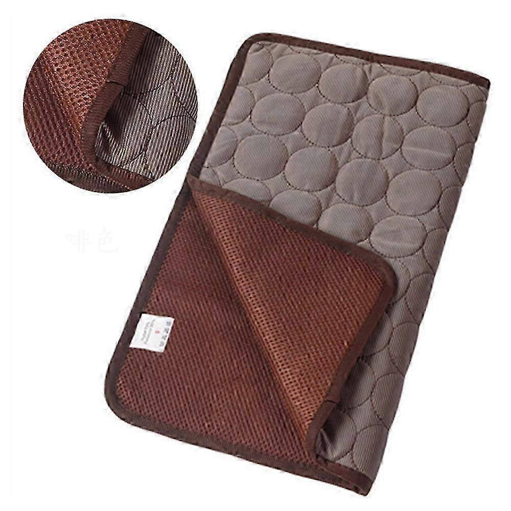Durable Non-slip Pet Mat Ice Silk