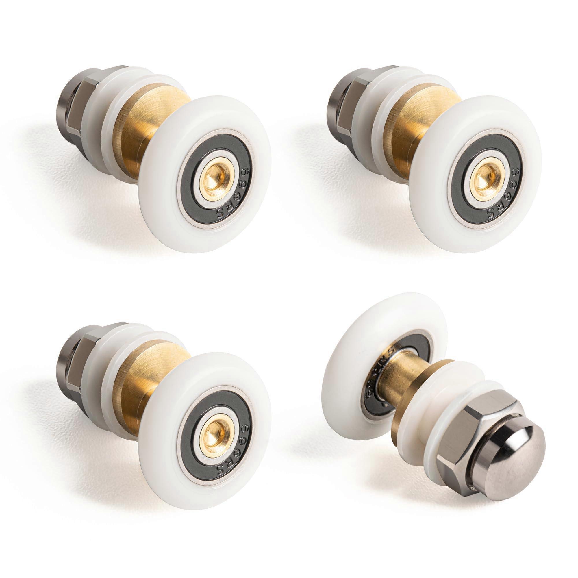 Douche Deur Roller Runner 20mm - Set van 4 Vervangrollen