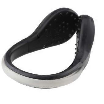 LED Shoe Clip Lights, 4Pcs Red Flash Gear for Night Running Safety, Weather Resistant Nonslip Shoe Clips