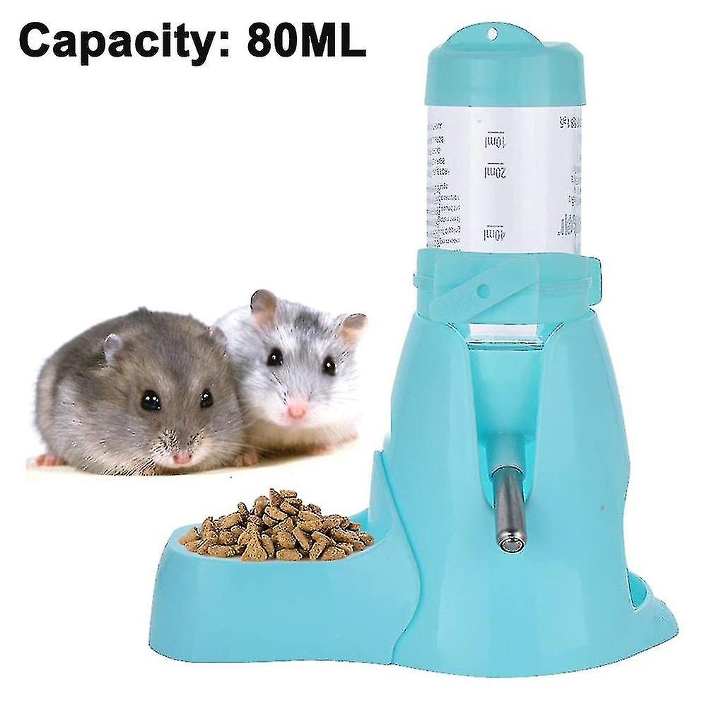 Hamster Water Bottle,pet Automatic Drinking Bottle With Food Container