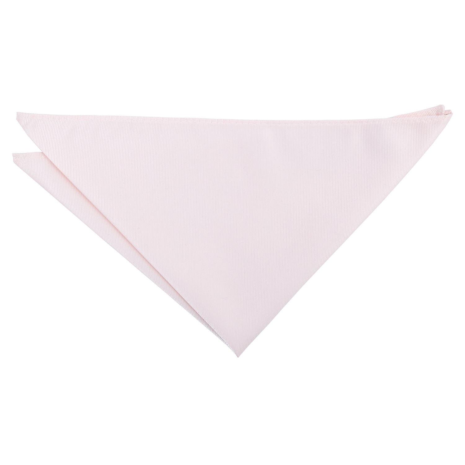 Rosa Champagner Plain Twill Pocket Square