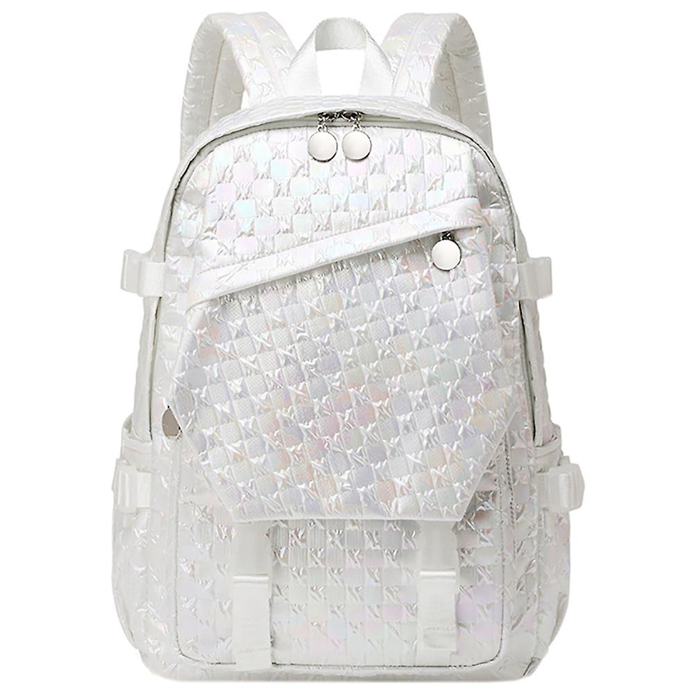 Kaxidy Casual Backpack School Backpack Schoolbag Hiking Rucksack Green