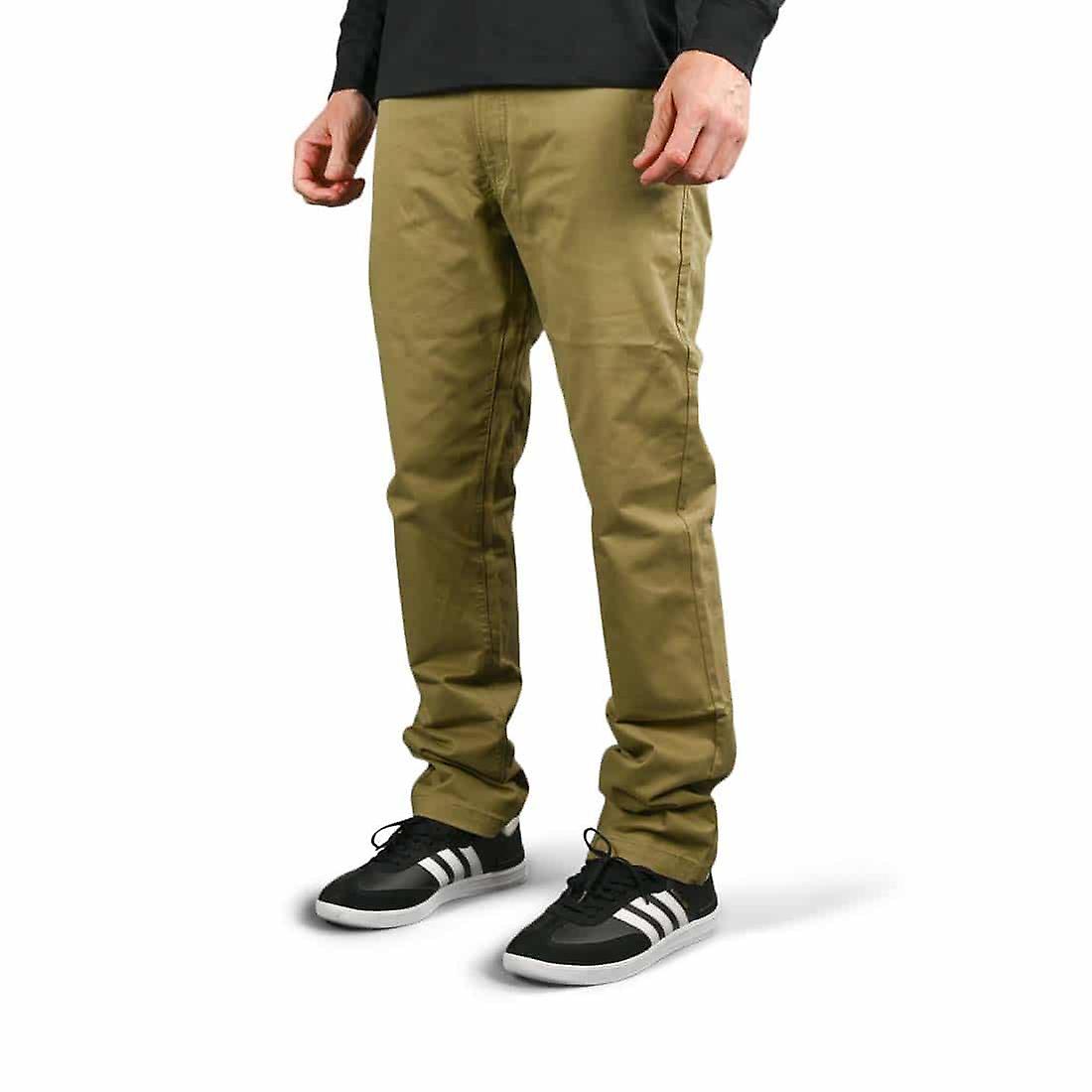 Volcom Frickin Slim Chino Byxor - Moss Stone