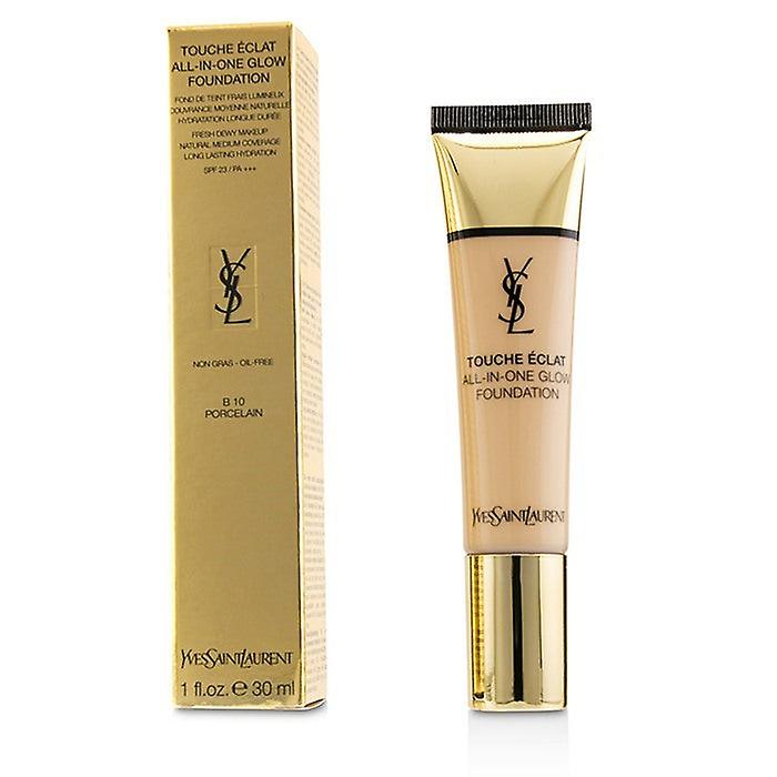 Yves Saint Laurent Touche Eclat All In One Glow Foundation Spf 23 - # B10 Porcelain 30ml/1oz