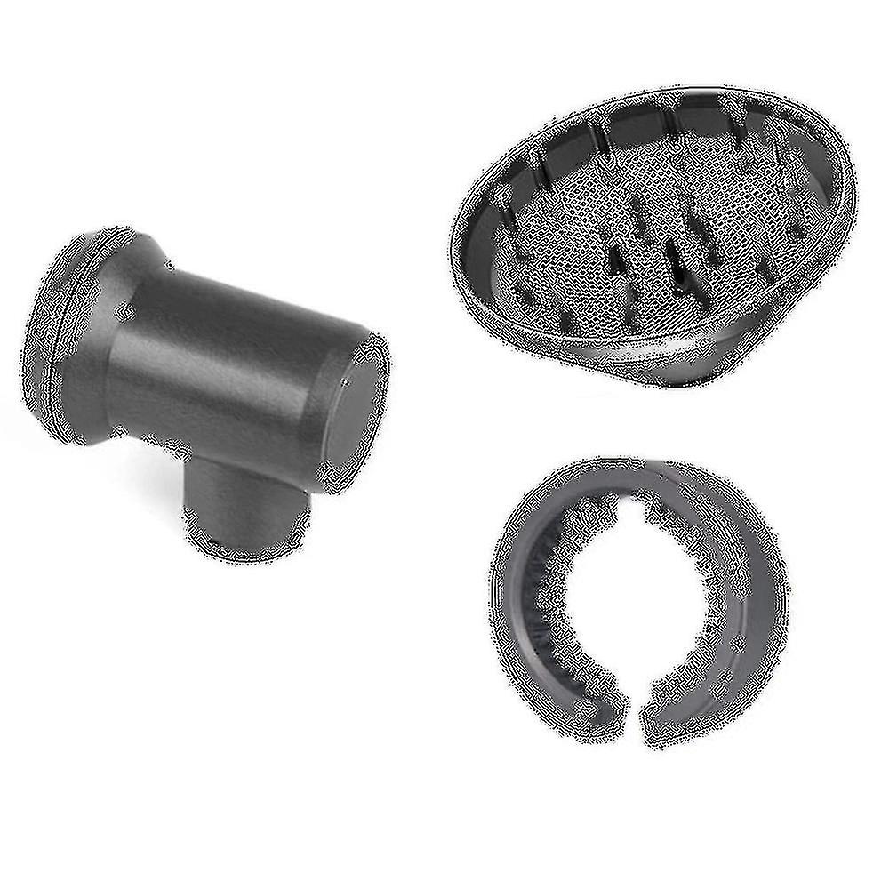 Diffuser en adapter voor styler, verander uw styler in een haardroger in seconden, reinigingsborstel