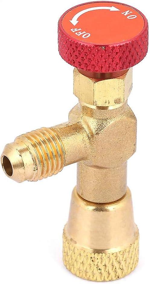 1/4''-5/16'' brass flow control valve, R410A refrigerant pipe, improve refrigeration efficiency
