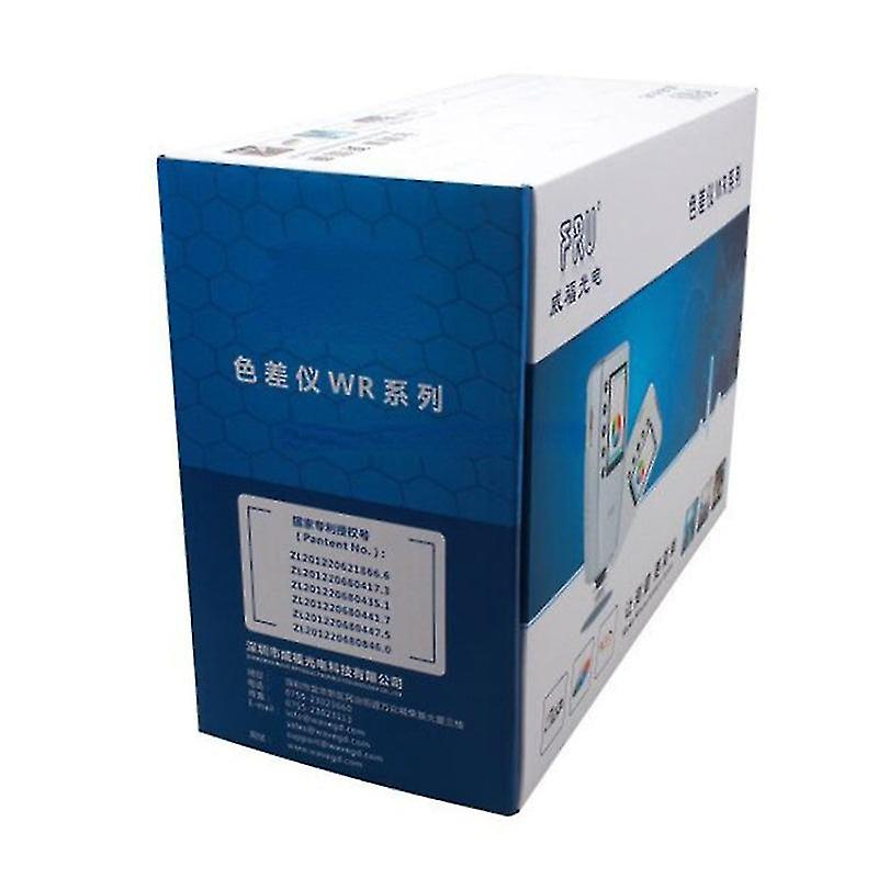 Inexpensive Portable Wr10 8mm Delta E Colorimeter Color Meter Plastic Film Pigments Paint Etc