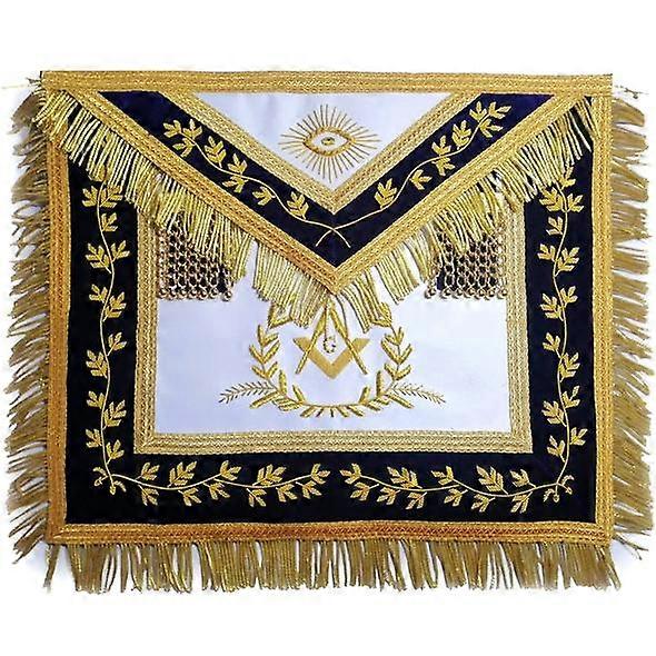 Grand Master Apron Bullion Hand Embroidered Vine Work