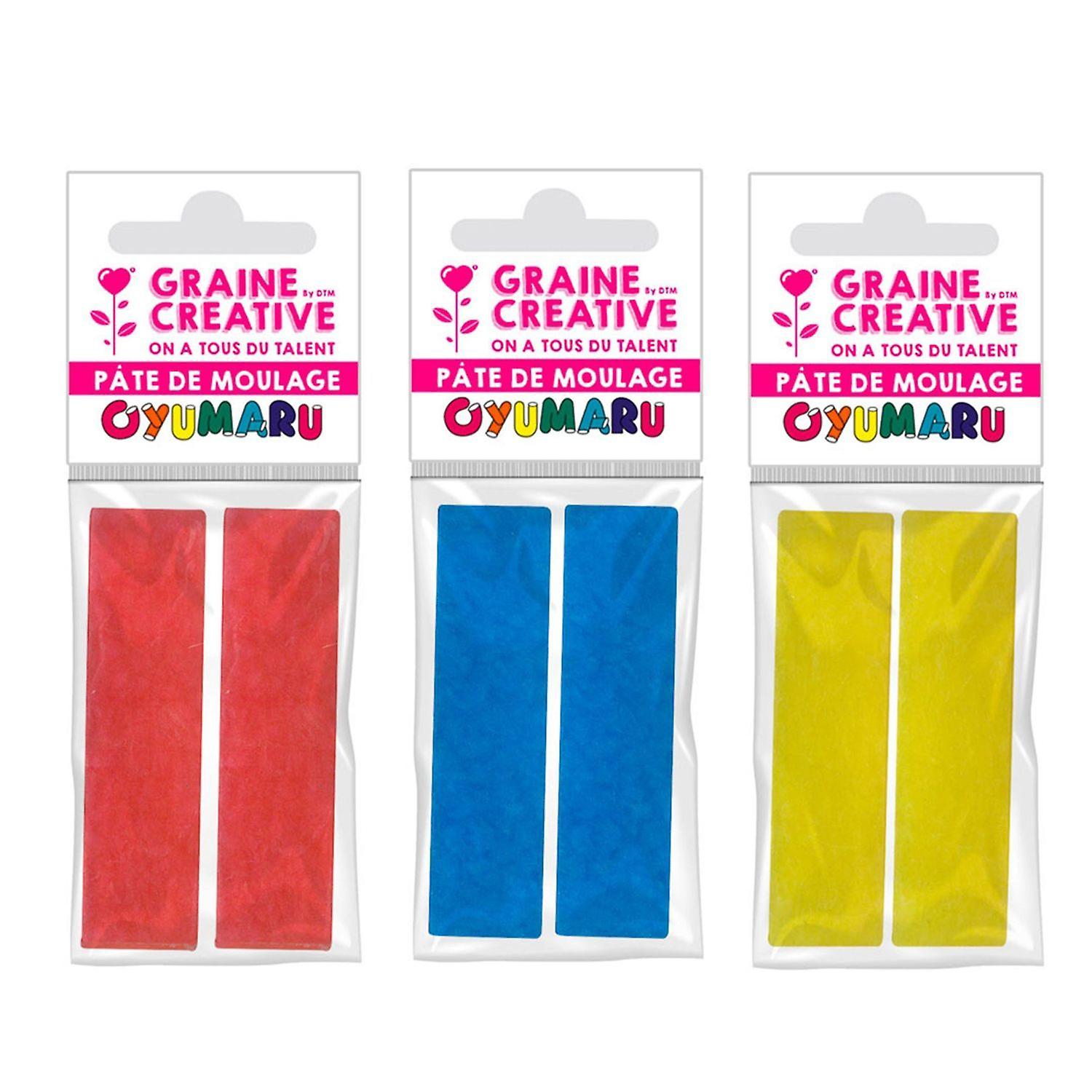Molding paste Oyumaru Blue/Red/Yellow