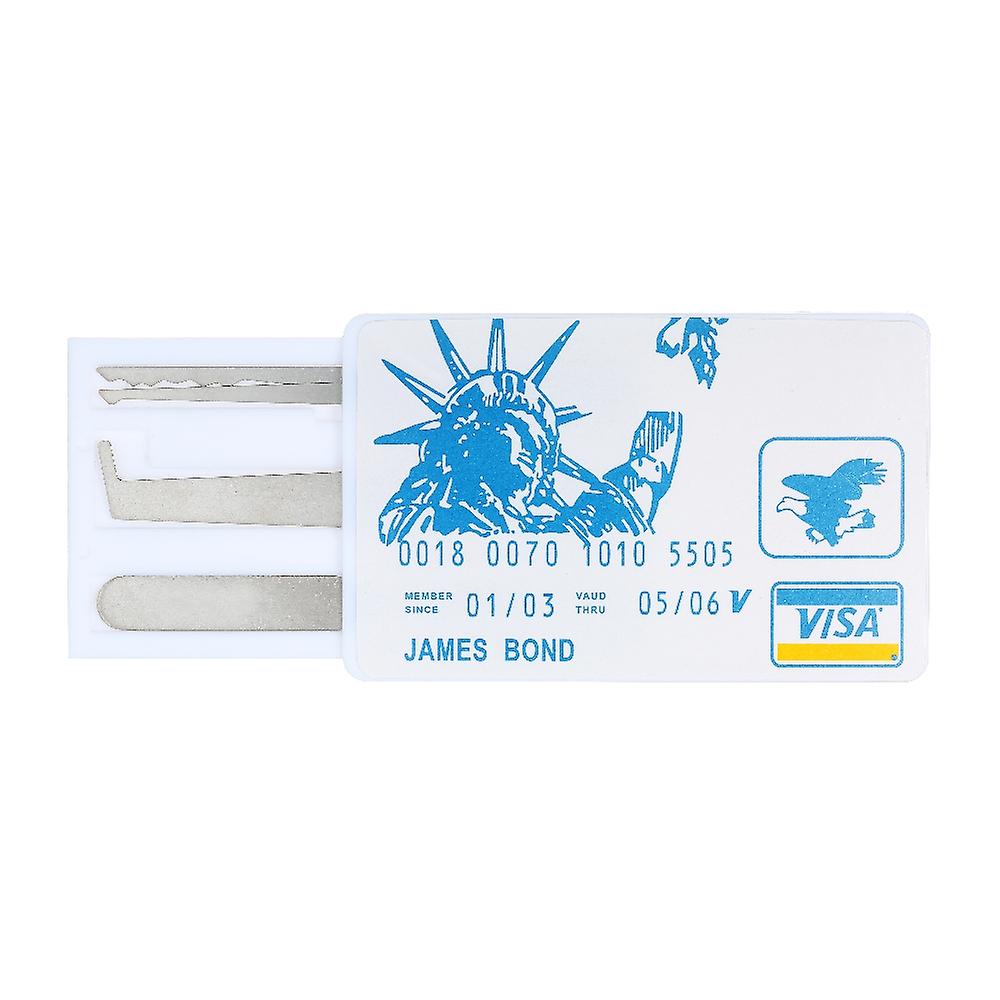 5 PCS Lock Picking Set Practice Locksmith Tools Lockpicking Kit for Beginners Professionals Kids