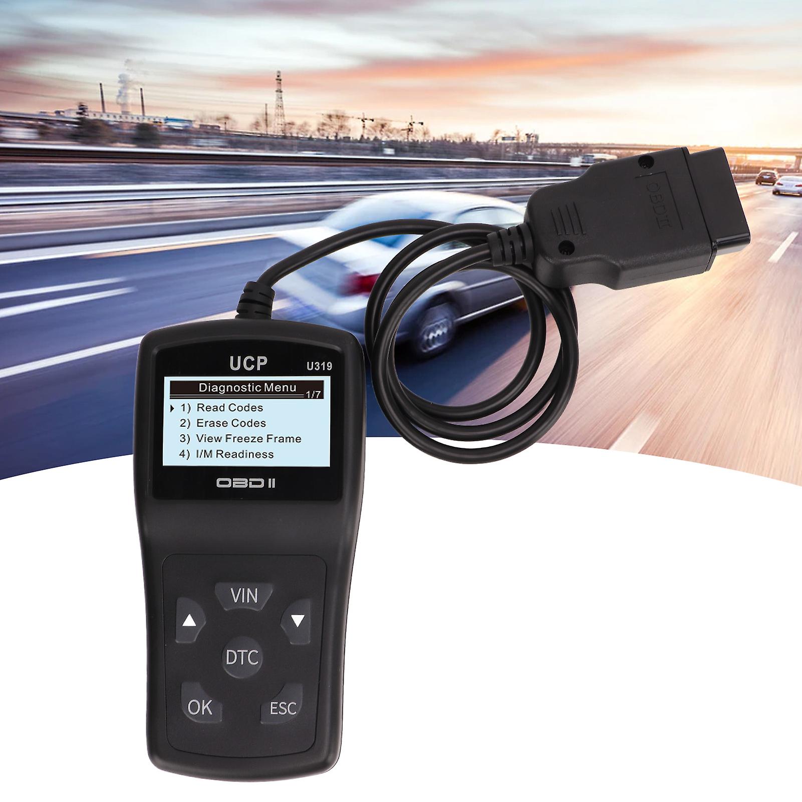 OBD2 Scanner Engine Fault Code Reader Car Diagnostic Scan Tool Multifunctional CE Certified for Auto