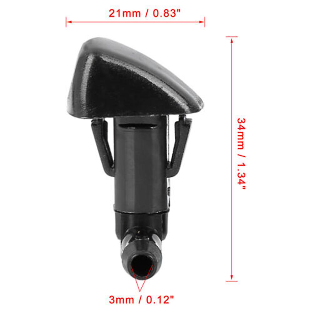2pcs 76810-SDA-A11 Car Windshield Wiper Washer Nozzle for Honda Odyssey Element
