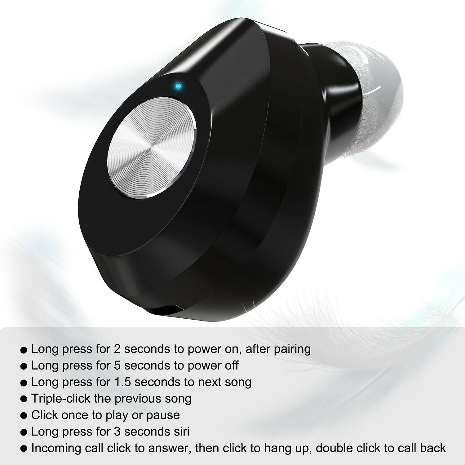 Mini Wireless Bluetooth5.2 Earbud In-Ear Stereo Earphone Sport Headset Headphone