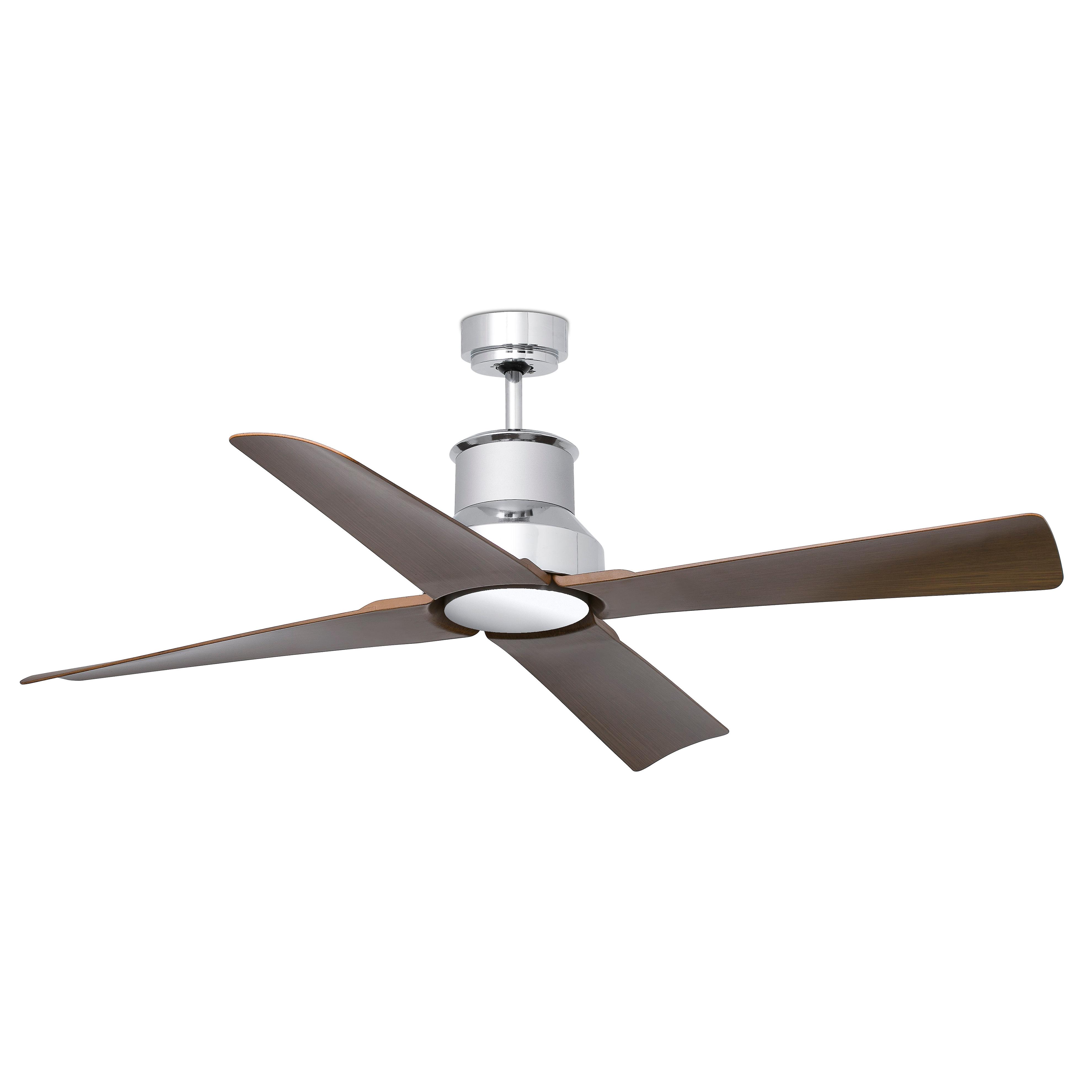 DC ceiling fan Winche Chrome with remote