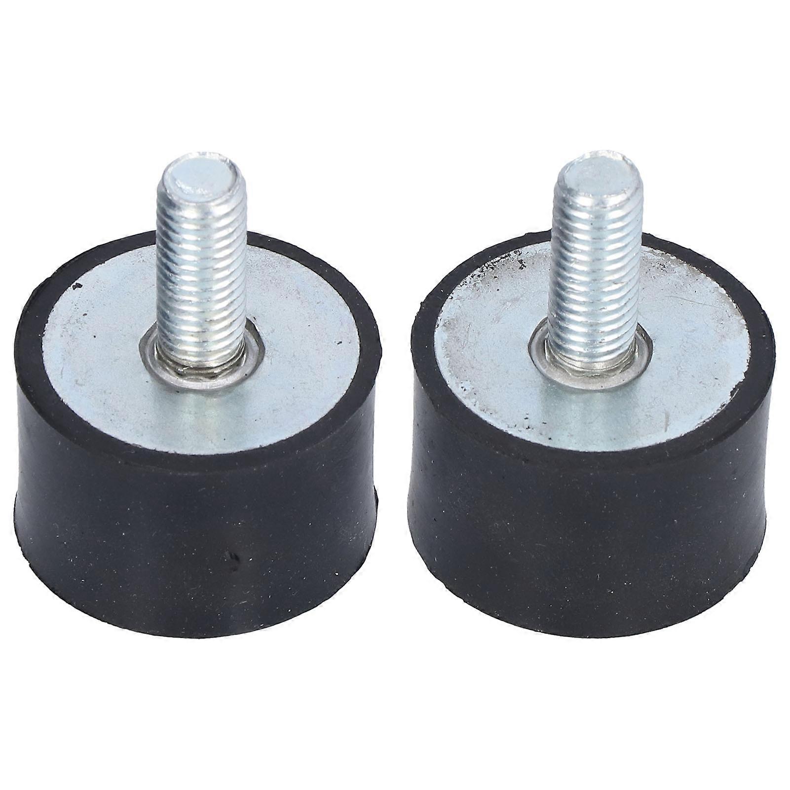 2pcs Rubber Anti Vibration Isolators for Air Compressor Diesel Engine VD M10 25mm