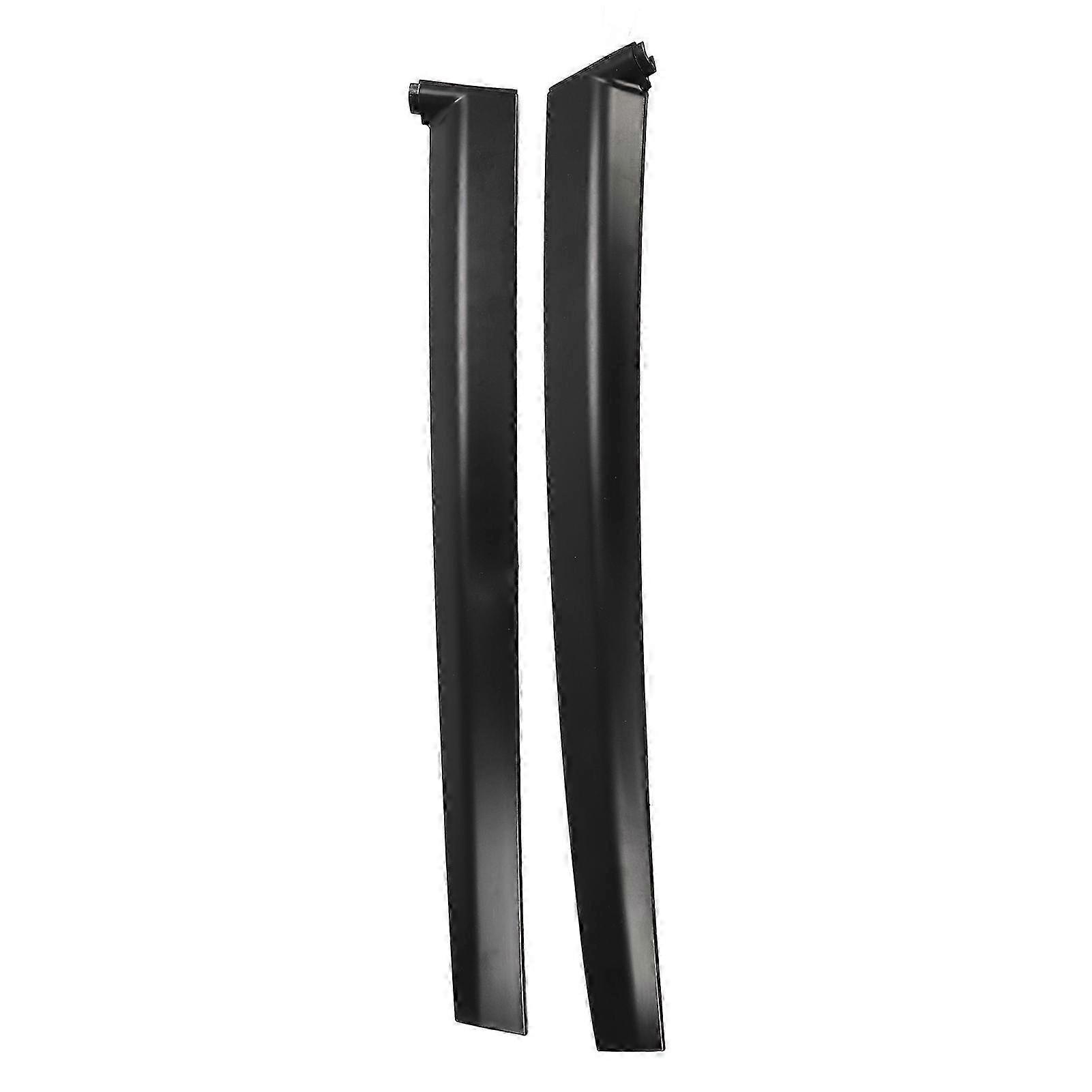 2Pcs Door Garnish Trim Pillar Sash 72470 SR3 003 Left Right Door Garnish Pillar Trim Replacement for Civic 2 3 Dr 