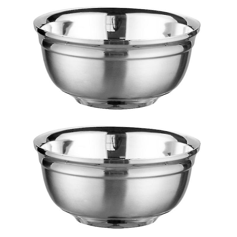 2pcs Double Layer Bowls