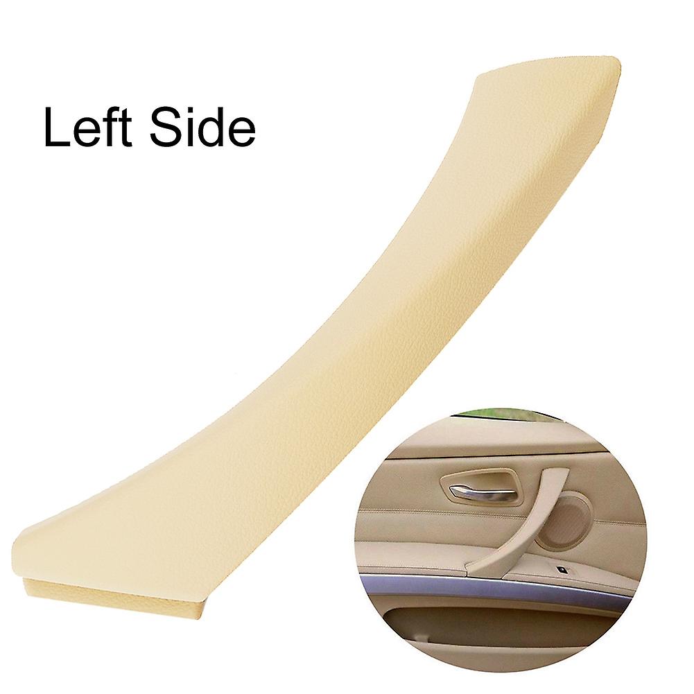 Left Front Inner Door Handle Beige ABS Fit For E90 3 Series